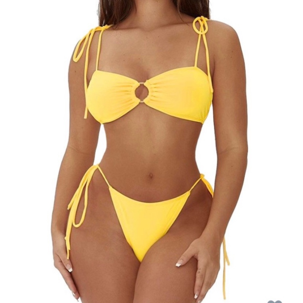 Icon Swim “Sweet Talk” Bikini - Yellow
